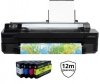 PLOTER HP DesignJet T120 | 610mm | ePrinter | 24 | CQ891C | 12 GW | SERWIS